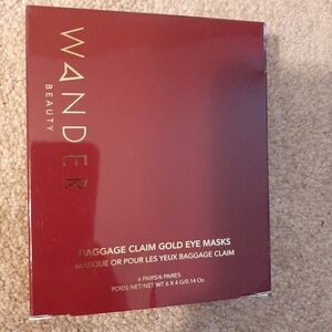 Wander Beauty Baggage Claim Gold Eye Masks (6 Pairs)